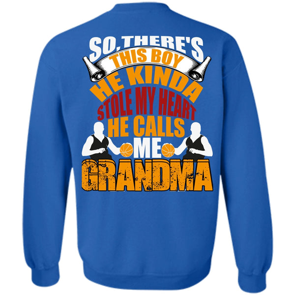 He Calls Me Grandma T Shirt, I Love Basketball Sweatshirt