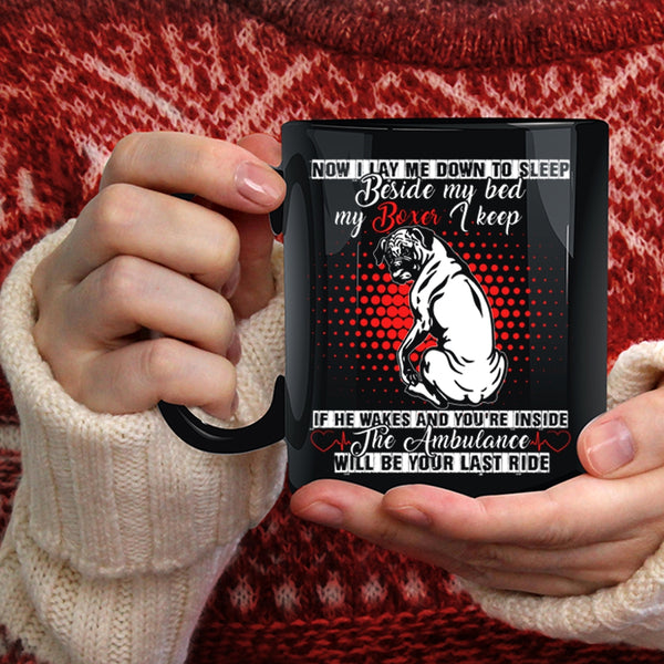 My Boxer Coffee Mug, Funny Gift For Boxer Lover Coffee Cup