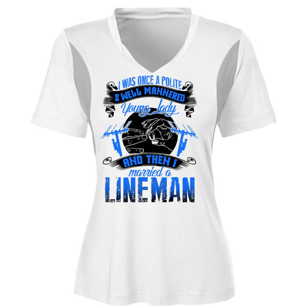 I Married A Lineman T Shirt, I Love Lineman T Shirt, Awesome T-Shirts