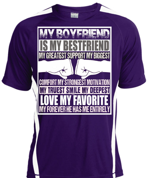 My Boyfriend Is My Best Friend T Shirt, Love My Favorite T Shirt, Cool Shirt