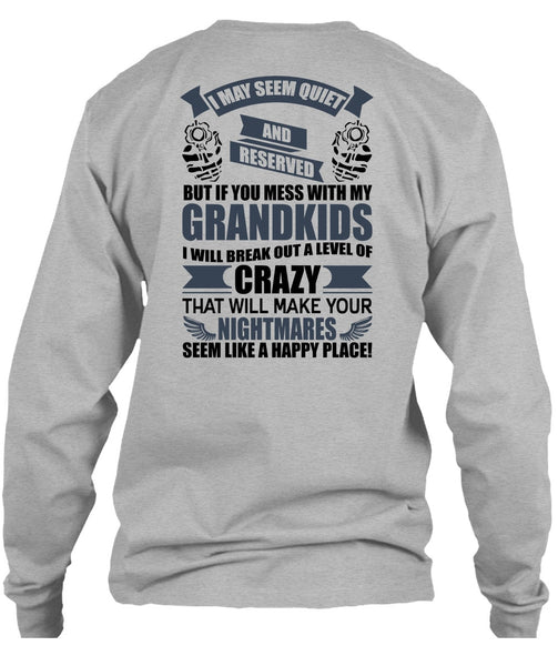You Mess With My Grandkids T Shirt, I Love Baby T Shirt