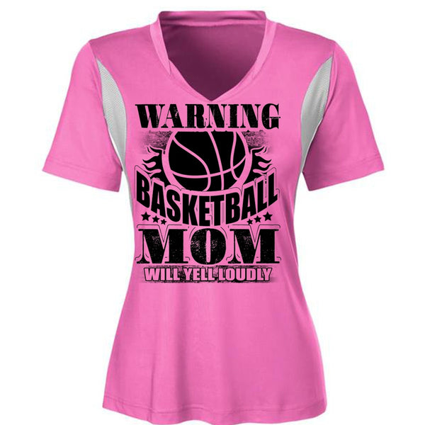 Warning Basketball Mom T Shirt, I Love Basketball T Shirt, Awesome T-Shirts