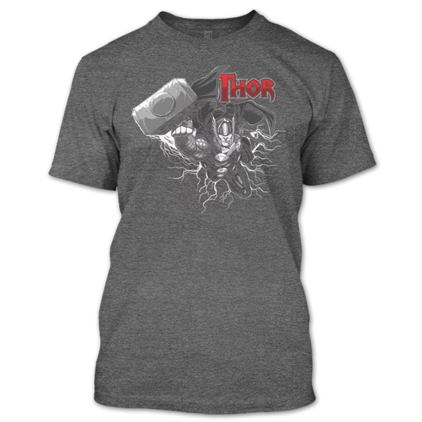 A black t-shirt with the shopify logo