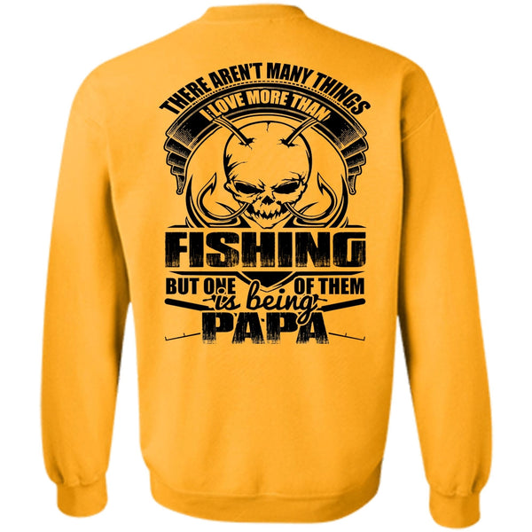 I Love Fisher T Shirt, I Love More Than Fishing Sweatshirt