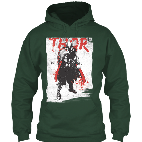 A black t-shirt with the shopify logo