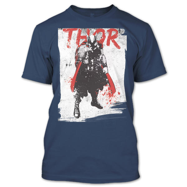 A black t-shirt with the shopify logo