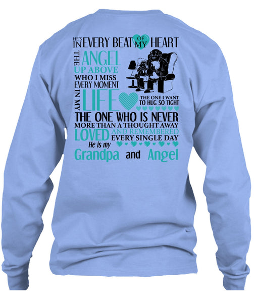 Grandpa And Angel T Shirt, I Love Grandpa T Shirt