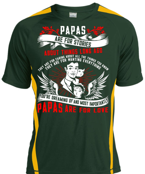 Papas Are For Stories T Shirt, Papas Are For Love T Shirt, Cool Shirt