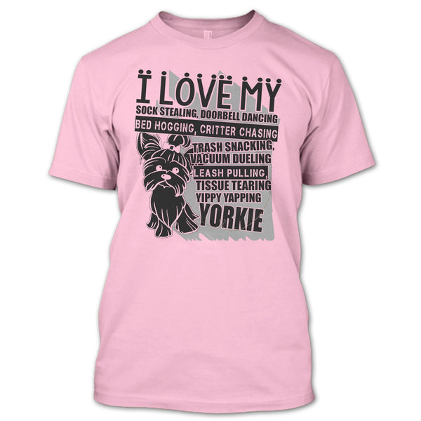 I Love My Sock Stealing T Shirt, I Am A Dog Lover T Shirt