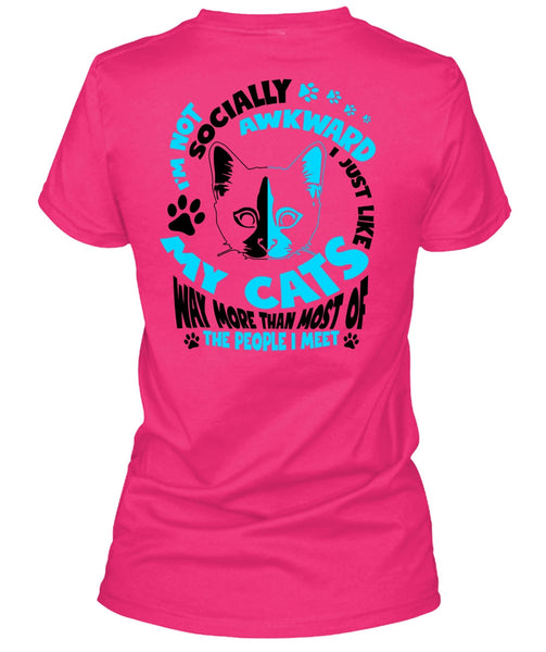 I Just Like My Cats T Shirt, I Love My Cat T Shirt