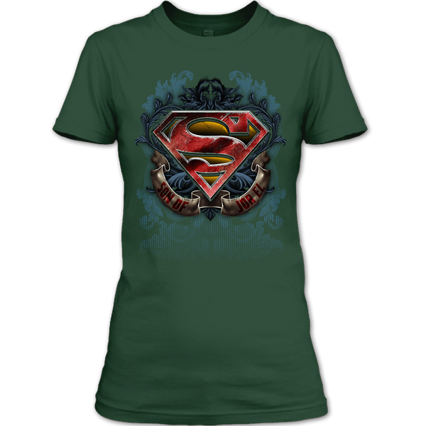 A black t-shirt with the shopify logo