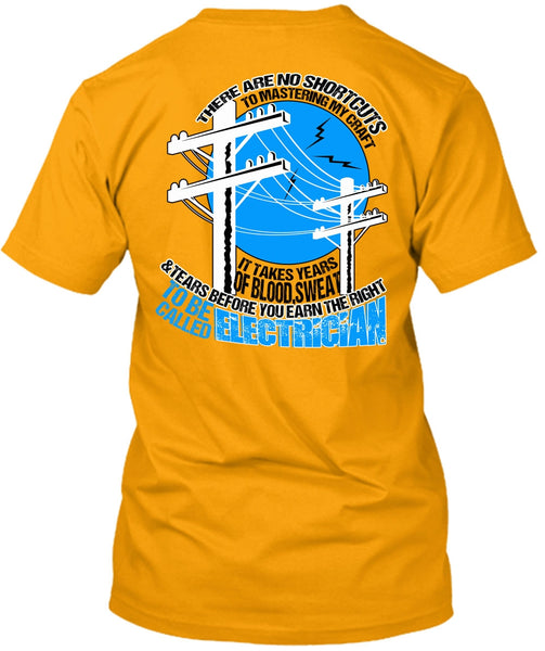 To Be Called Electrician T Shirt, I Love Electrician T Shirt