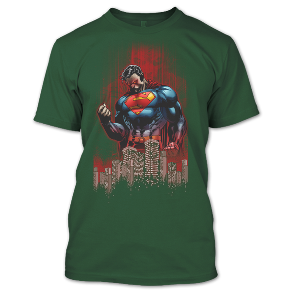 A black t-shirt with the shopify logo