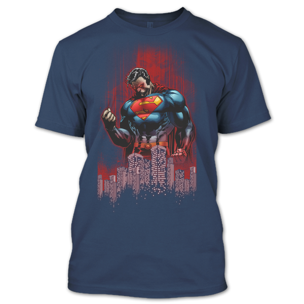 A black t-shirt with the shopify logo