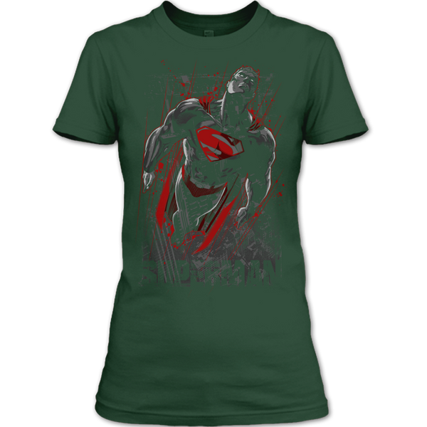 A black t-shirt with the shopify logo