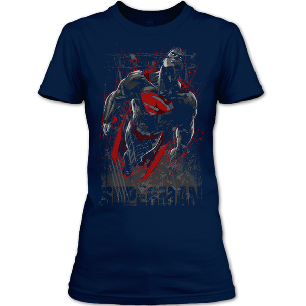 A black t-shirt with the shopify logo