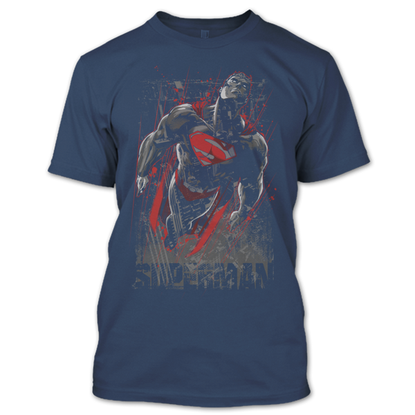 A black t-shirt with the shopify logo