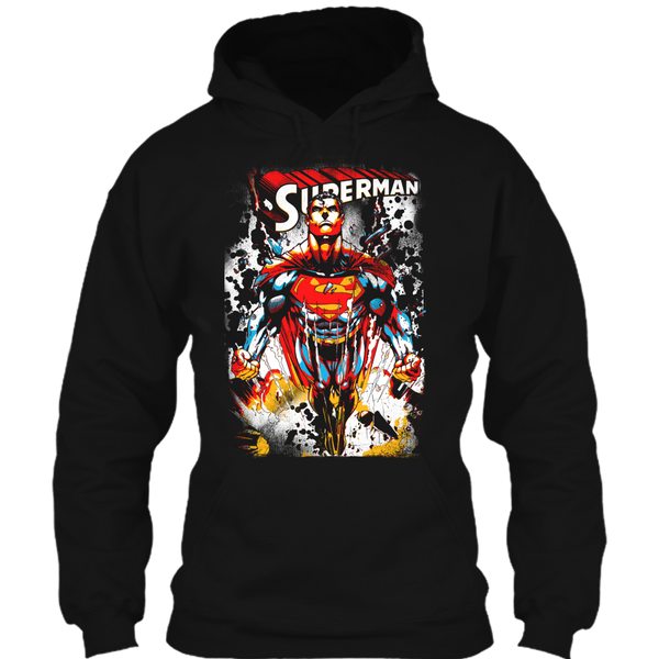 A black t-shirt with the shopify logo