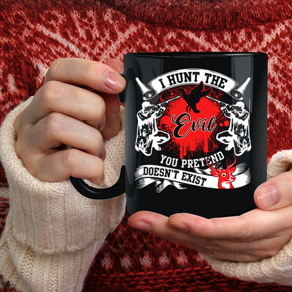 I Hunt Coffee Mug, Cool Gift For Hunter Coffee Cup