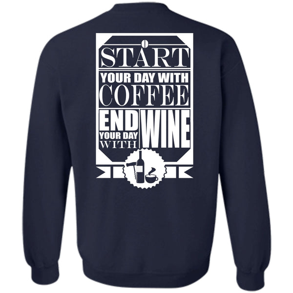 End Your Day With Wine T Shirt, I Love Beer Sweatshirt