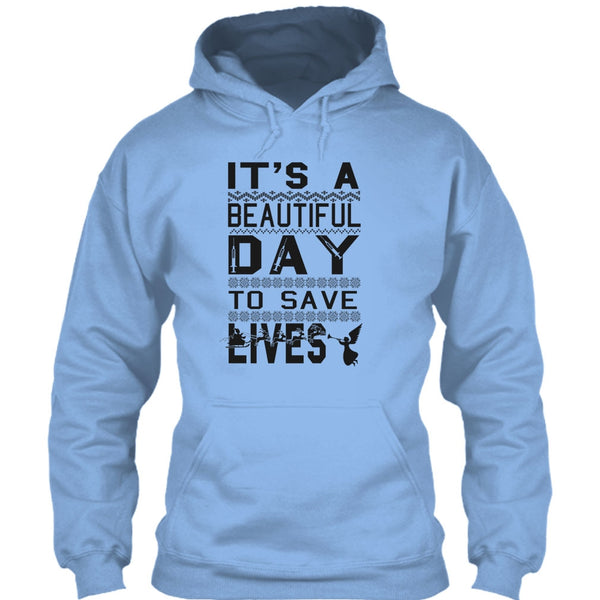 It's A Beautiful Day To Save A Lives T Shirt, Merry Christmas Gift T Shirt