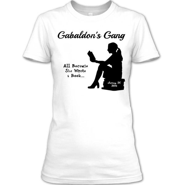 A black t-shirt with the shopify logo