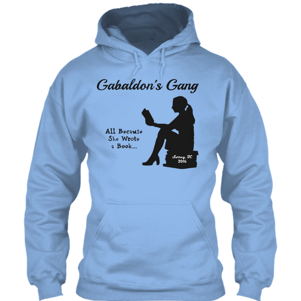 A black t-shirt with the shopify logo