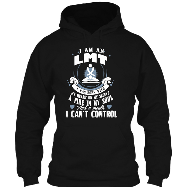 A black t-shirt with the shopify logo