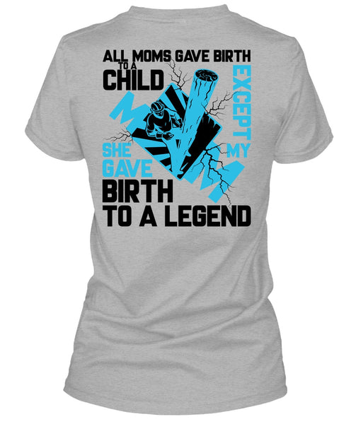 All Moms Gave Birth To A Child T Shirt, I Love Lineman T Shirt