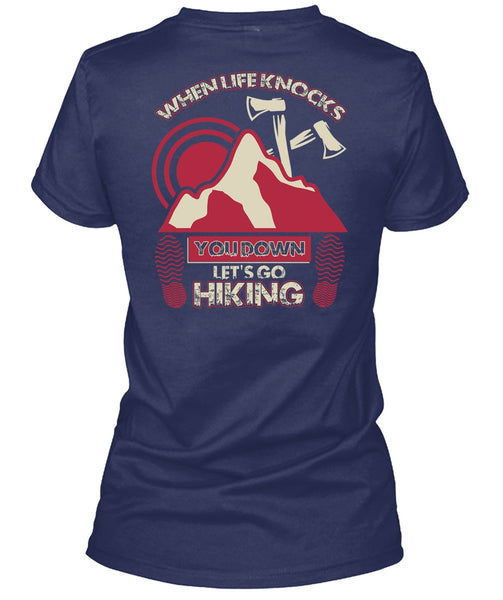 Let's Go Hiking T Shirt, I Love Hiking T Shirt