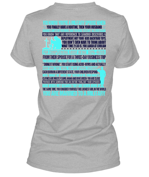 You Are Married To A Military T Shirt, I Love Veteran T Shirt