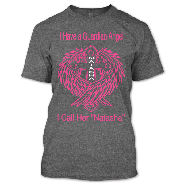 A black t-shirt with the shopify logo