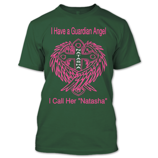 A black t-shirt with the shopify logo