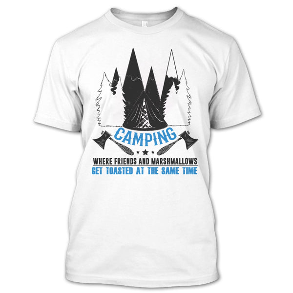 A black t-shirt with the shopify logo