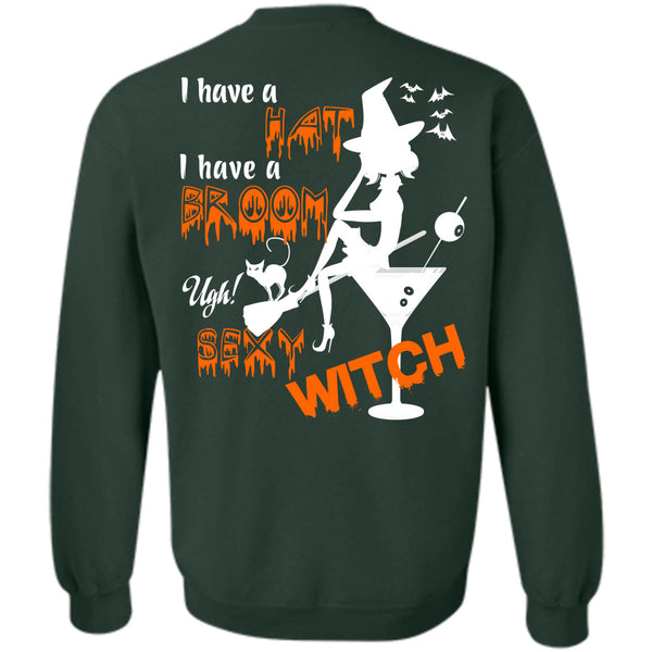 I Have A Broom T Shirt, Wait For Halloween Sweatshirt