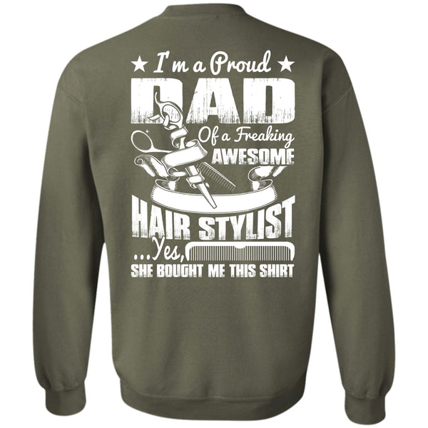Awesome Hair Stylist T Shirt, I Love Hair Stylist Sweatshirt