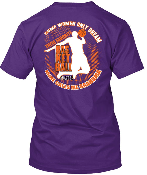 Favorite Basketball Player T Shirt, Calls Me Grandma T Shirt