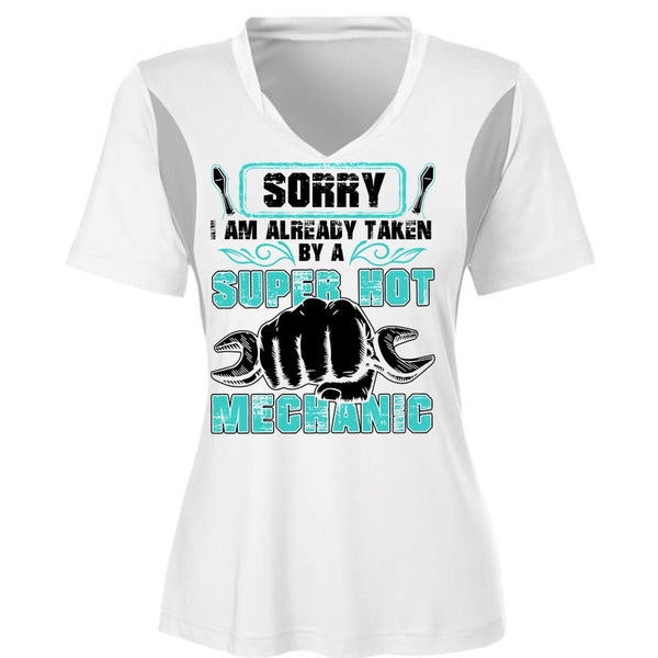 I Am Already Taken By A Hot Mechanic T Shirt, I Love Mechanic T Shirt, Awesome T-Shirts