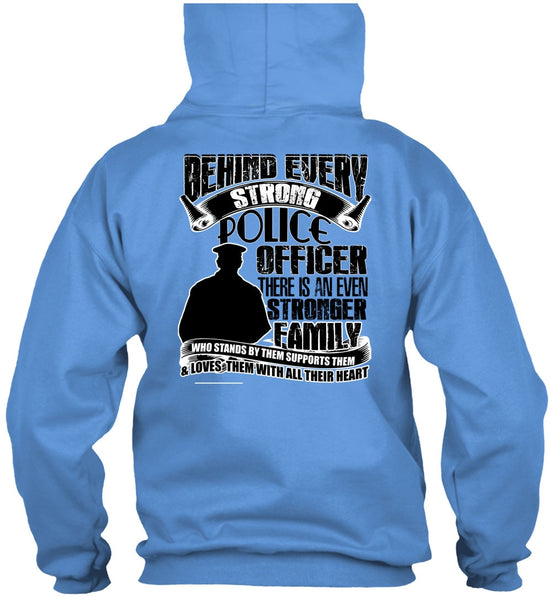 Strong Police Officer T Shirt, I Love Police T Shirt