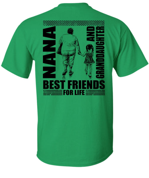Nana And Granddaughter Best Friend T Shirt, I Love Nana T Shirt