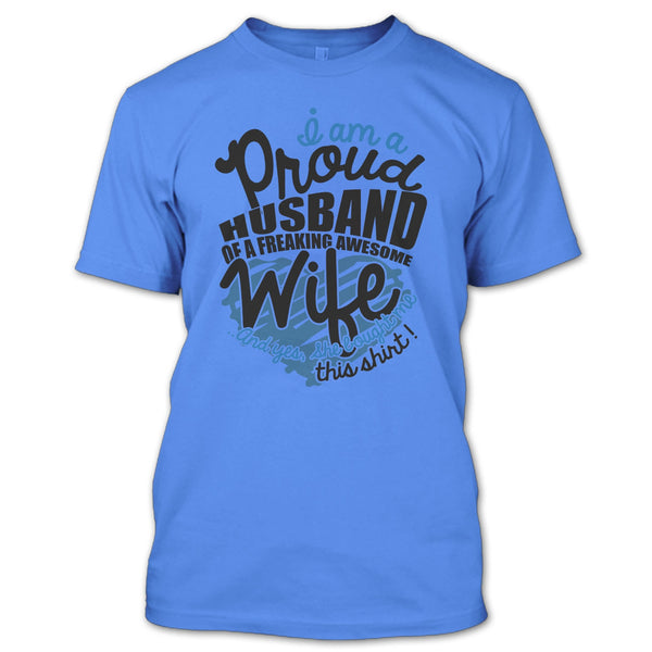I Am A Proud Husband T Shirt, Just Married T Shirt