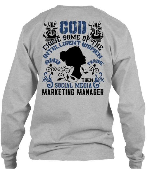 Social Media Marketing Manager T Shirt, I Love Manager T Shirt