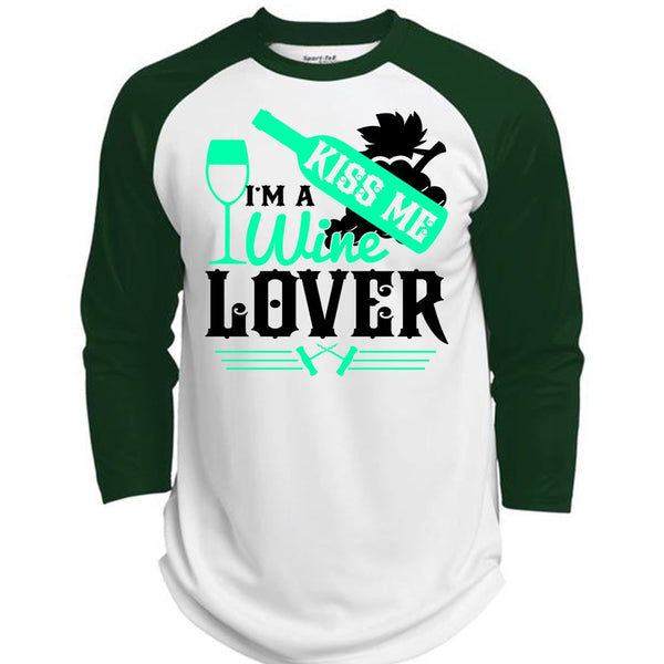 I'm A Wine Lover T Shirt, I Love Wine T Shirt, Awesome T-Shirts  (Polyester Game Baseball Jersey)