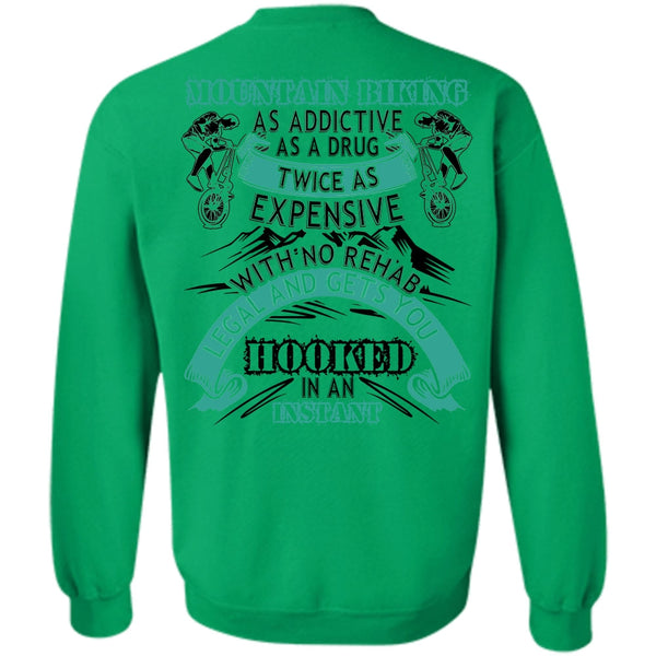 I Love Biker T Shirt, Mountain Biking Sweatshirt