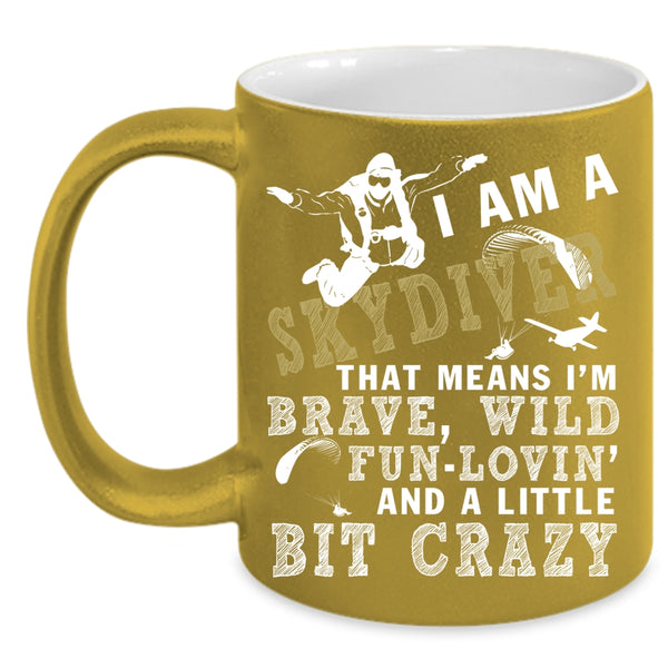 I Am A Skydiver Coffee Mug, Outdoor Coffee Cup
