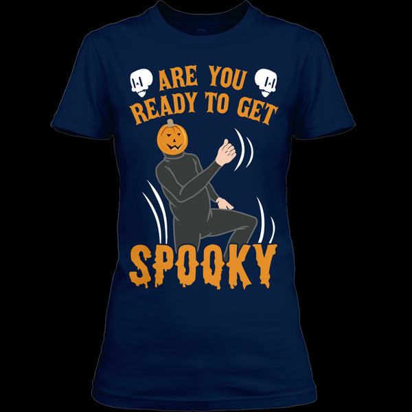 A black t-shirt with the shopify logo