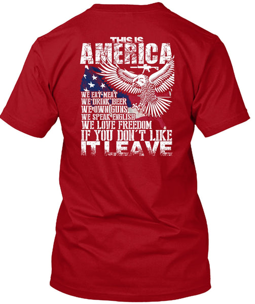 This Is America T Shirt, We Eat Meat T Shirt