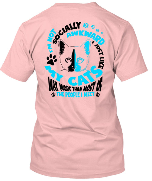 I Just Like My Cats T Shirt, I Love My Cat T Shirt