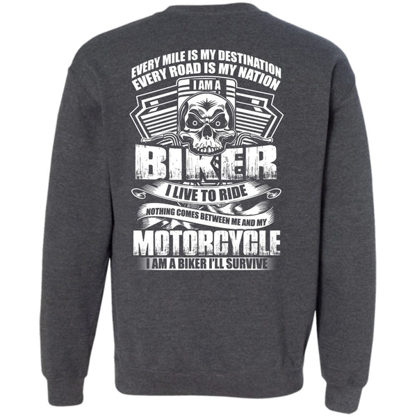 My Motorcycle T Shirt, I Love Biking Sweatshirt