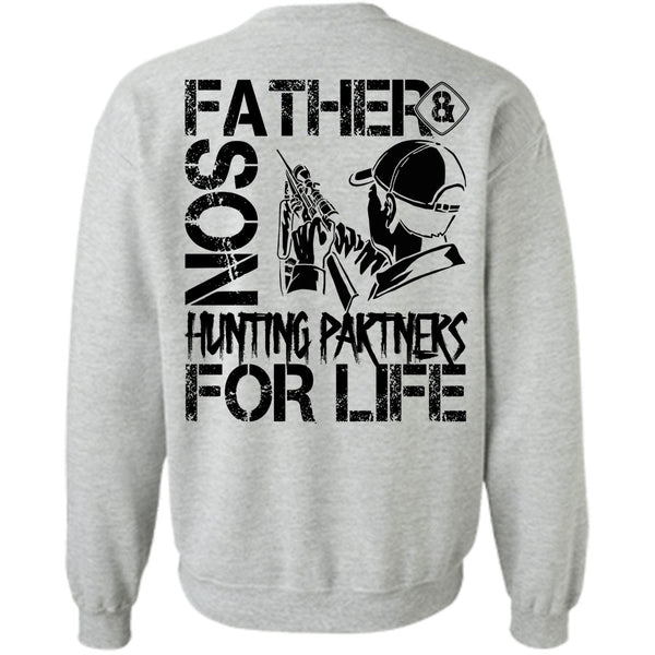I Love Papa T Shirt, Father And Son Hunting Partners Sweatshirt